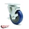 Service Caster Hatco 413042600400 4'' Replacement Caster with Brake HAT-SCC-20S414-PPUB-BLUE-TLB - alternate 4